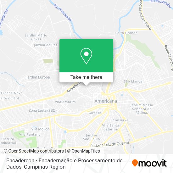Encadercon - Encadernação e Processamento de Dados map