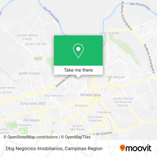Dbg Negócios Imobiliarios map