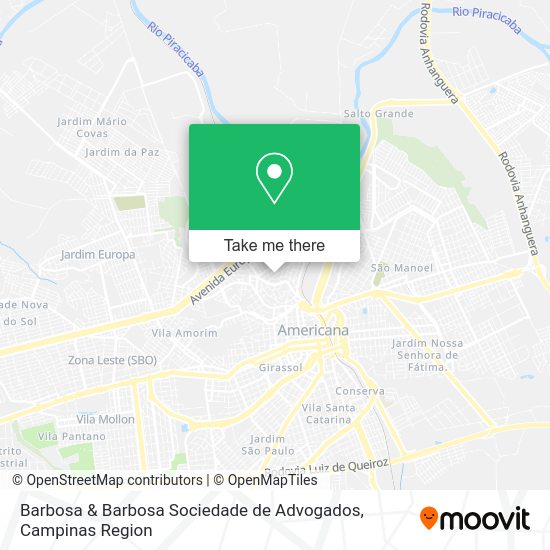 Barbosa & Barbosa Sociedade de Advogados map
