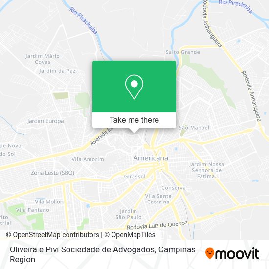 Oliveira e Pivi Sociedade de Advogados map