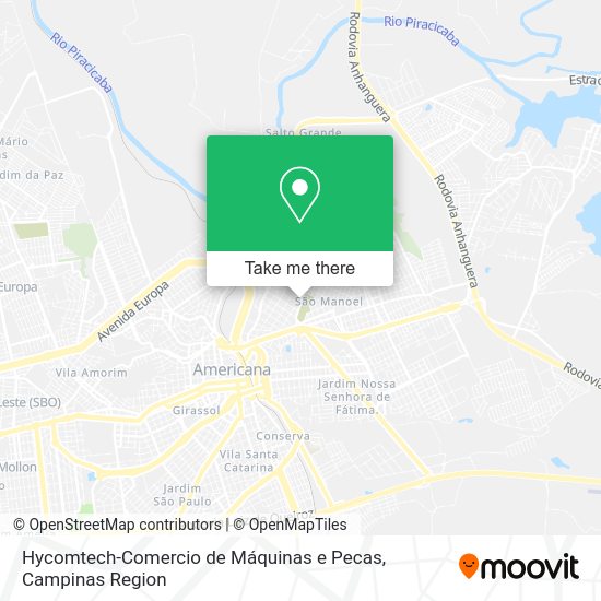 Hycomtech-Comercio de Máquinas e Pecas map