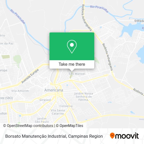 Borsato Manutenção Industrial map