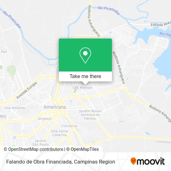 Falando de Obra Financiada map