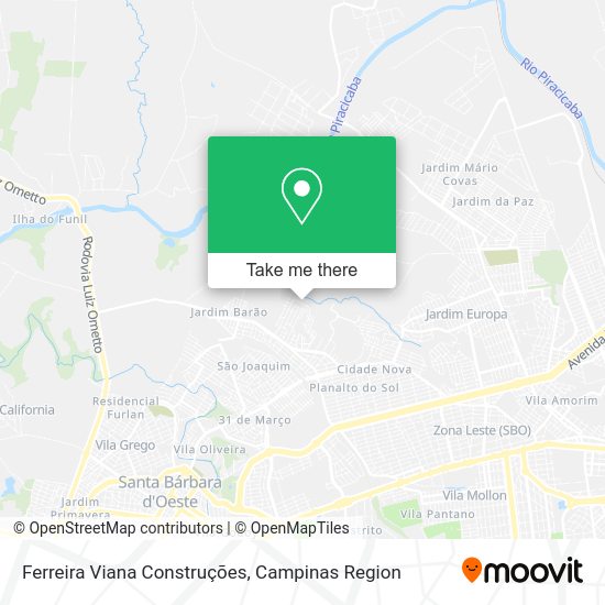 Ferreira Viana Construções map