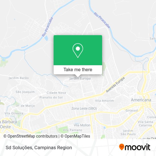 Sd Soluções map