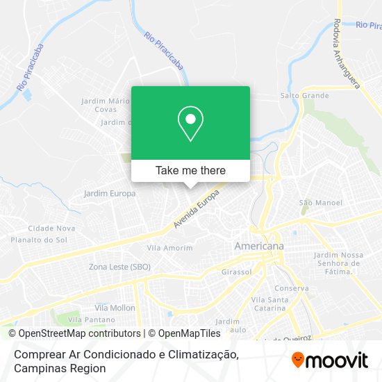 Comprear Ar Condicionado e Climatização map