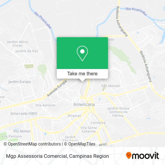 Mgp Assessoria Comercial map