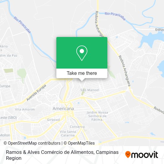 Ramos & Alves Comércio de Alimentos map