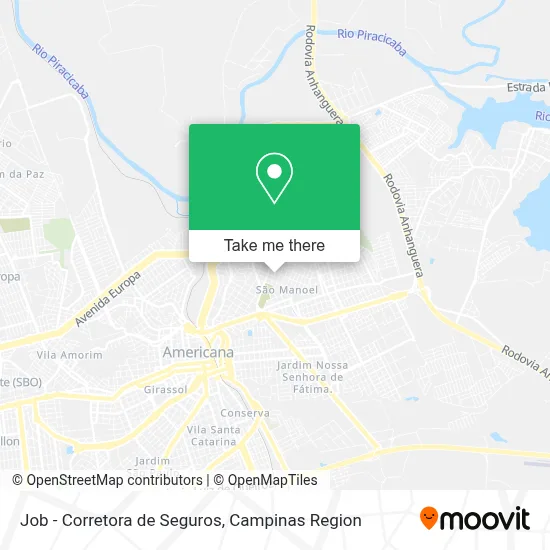 Job - Corretora de Seguros map