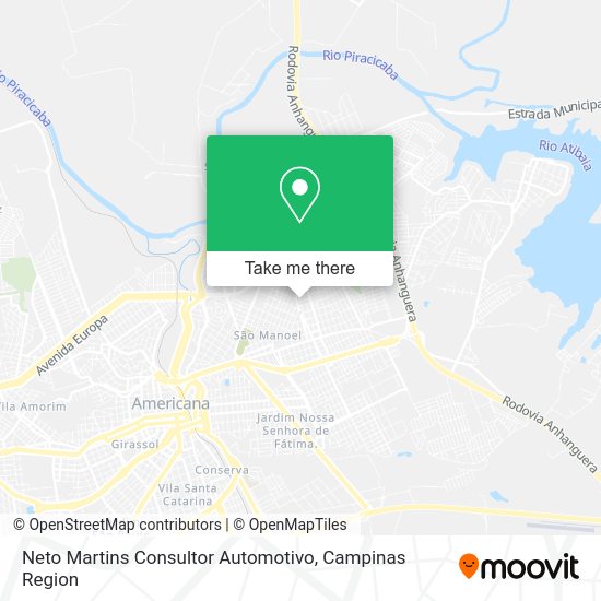 Neto Martins Consultor Automotivo map