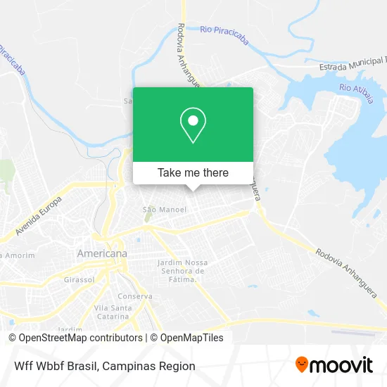 Wff Wbbf Brasil map