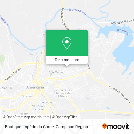 Boutique Império da Carne map