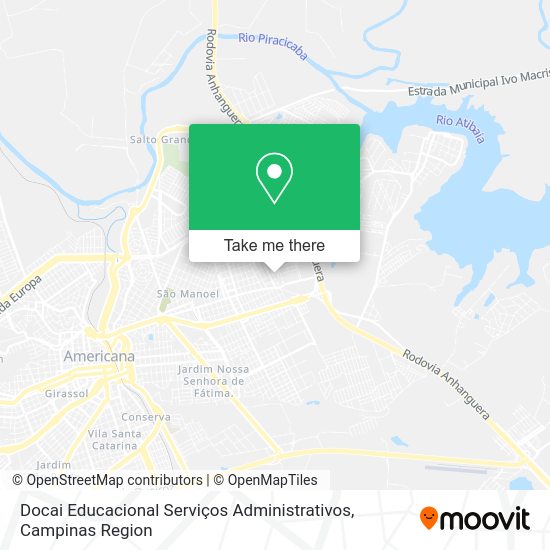 Docai Educacional Serviços Administrativos map