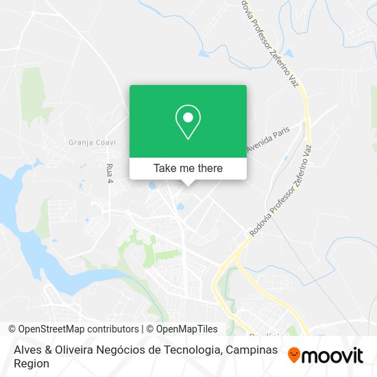 Alves & Oliveira Negócios de Tecnologia map