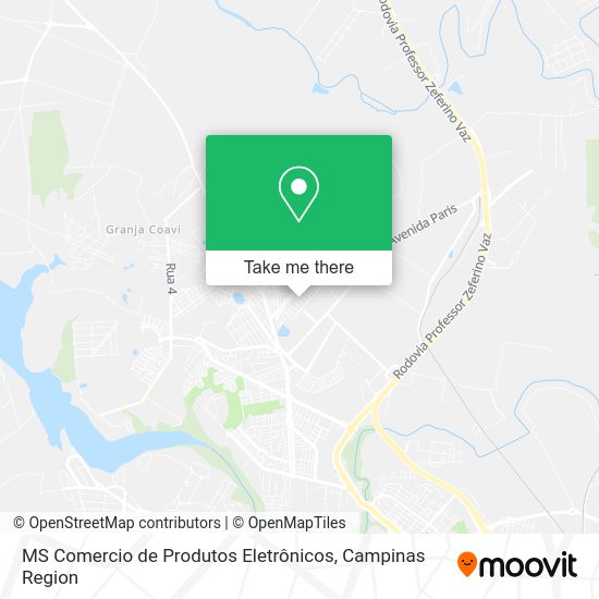 MS Comercio de Produtos Eletrônicos map