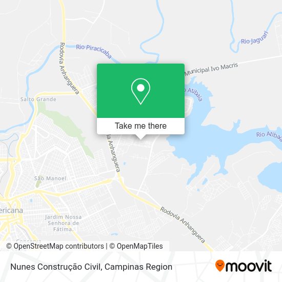 Nunes Construção Civil map