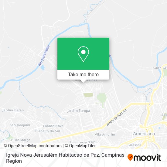 Igreja Nova Jerusalém Habitacao de Paz map