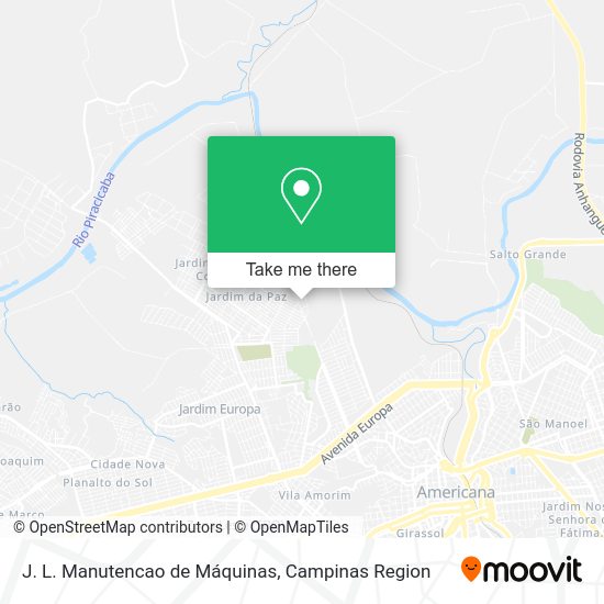 J. L. Manutencao de Máquinas map
