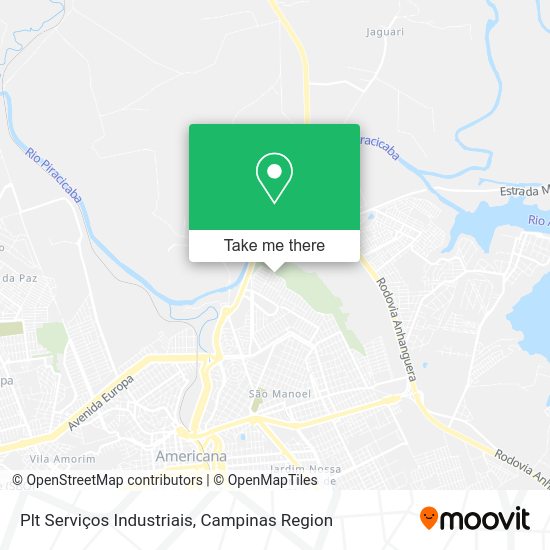 Plt Serviços Industriais map