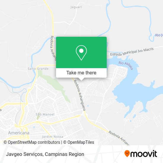 Javgeo Serviços map