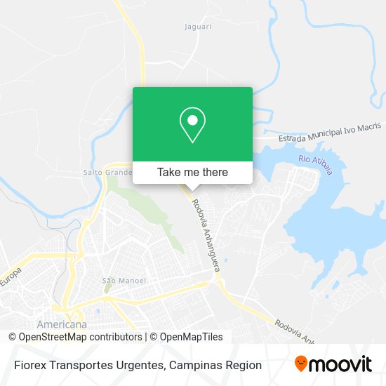 Fiorex Transportes Urgentes map
