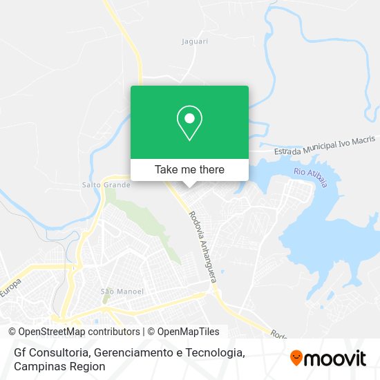 Gf Consultoria, Gerenciamento e Tecnologia map