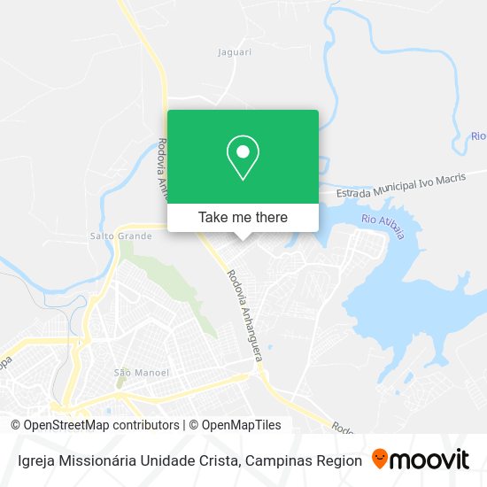 Igreja Missionária Unidade Crista map