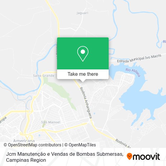 Jcm Manutenção e Vendas de Bombas Submersas map