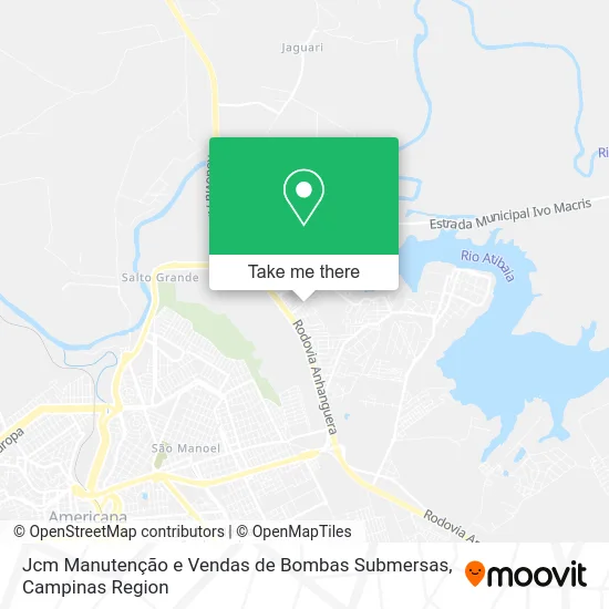 Jcm Manutenção e Vendas de Bombas Submersas map