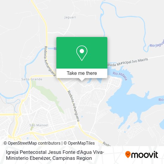 Igreja Pentecostal Jesus Fonte d'Agua Viva-Ministerio Ebenézer map