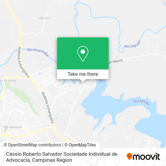 Cássio Roberto Salvador Sociedade Individual de Advocacia map