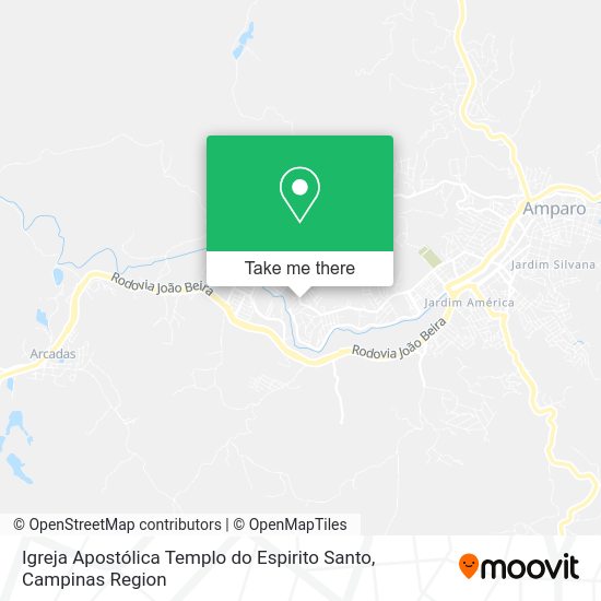 Igreja Apostólica Templo do Espirito Santo map