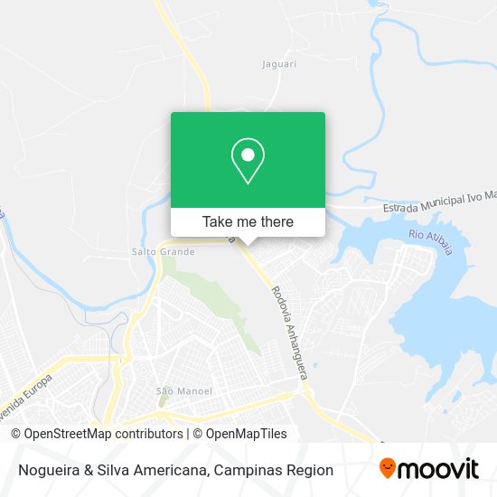 Nogueira & Silva Americana map