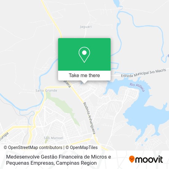 Medesenvolve Gestão Financeira de Micros e Pequenas Empresas map