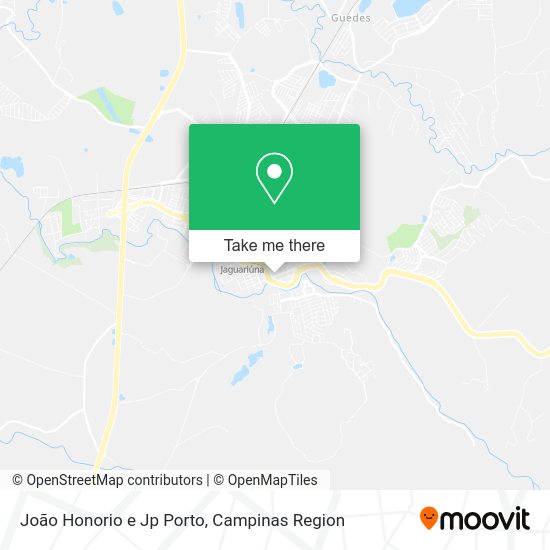 João Honorio e Jp Porto map