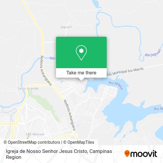 Igreja de Nosso Senhor Jesus Cristo map