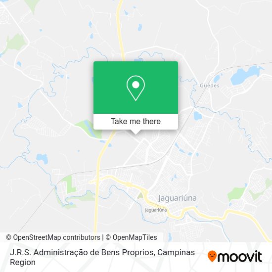J.R.S. Administração de Bens Proprios map