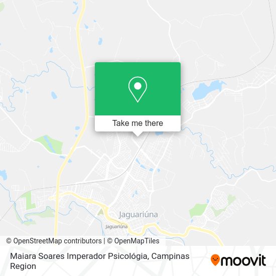 Maiara Soares Imperador Psicológia map