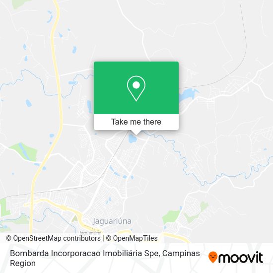 Bombarda Incorporacao Imobiliária Spe map