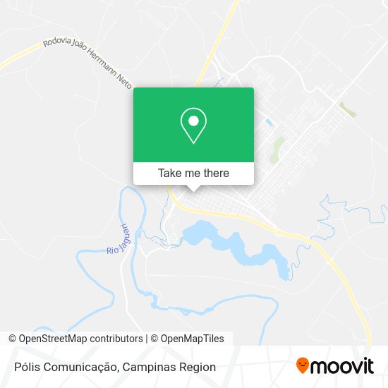 Pólis Comunicação map
