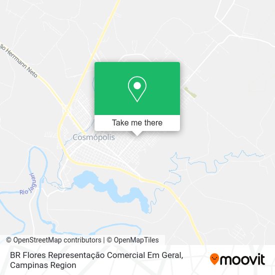 BR Flores Representação Comercial Em Geral map