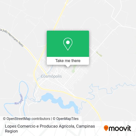 Lopes Comercio e Producao Agrícola map