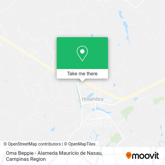 Oma Beppie - Alameda Maurício de Nasau map