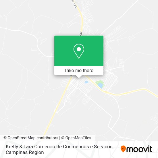 Kretly & Lara Comercio de Cosméticos e Servicos map