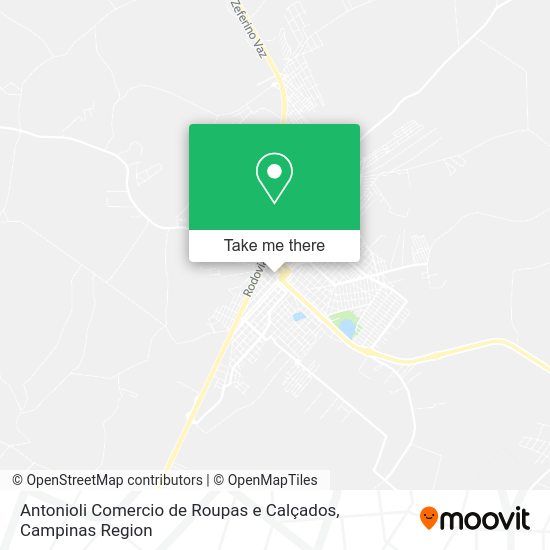 Antonioli Comercio de Roupas e Calçados map