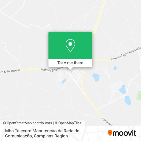 Mba Telecom Manutencao de Rede de Comunicação map