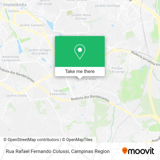 Rua Rafael Fernando Colussi map
