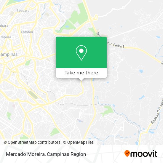 Mercado Moreira map