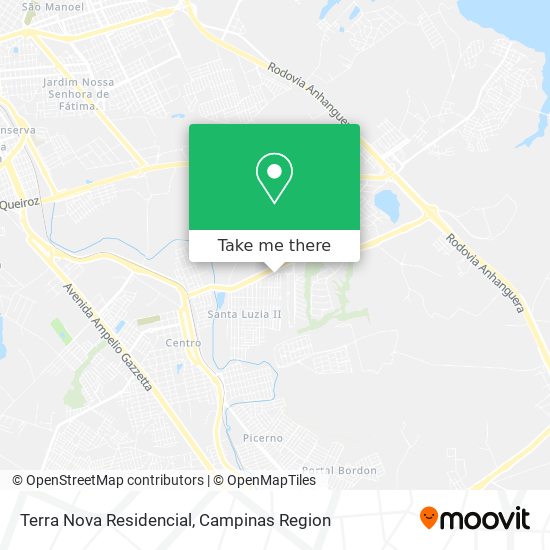 Terra Nova Residencial map