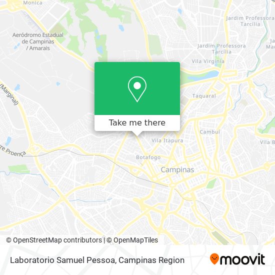 Laboratorio Samuel Pessoa map